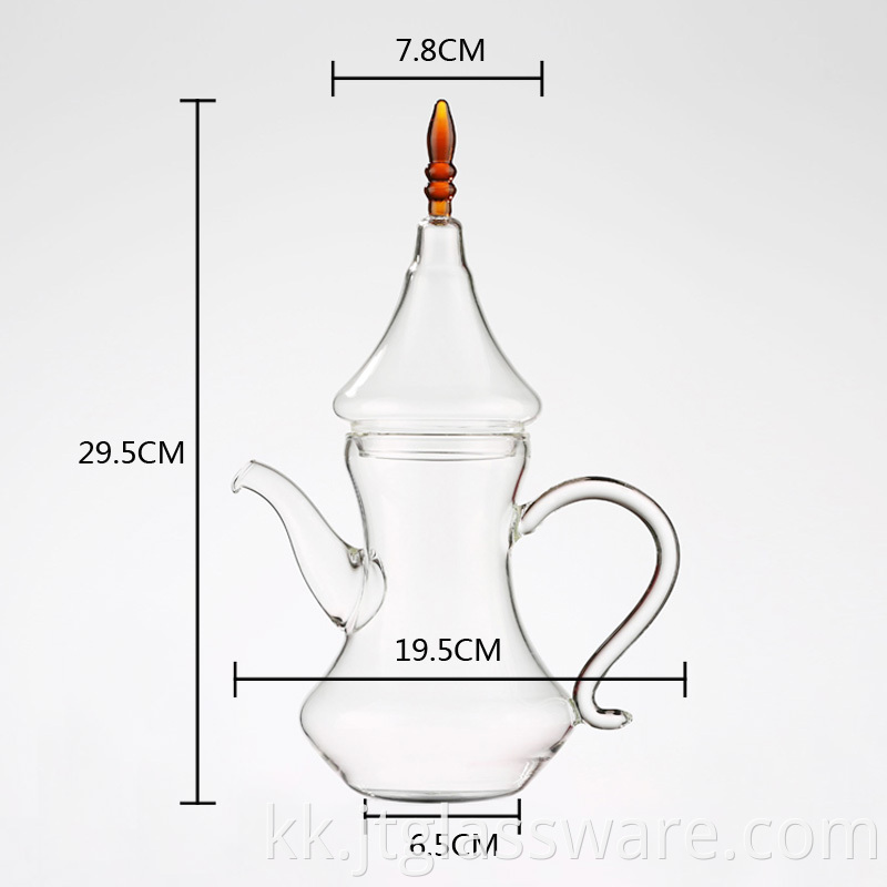 fire resistant glass teapot